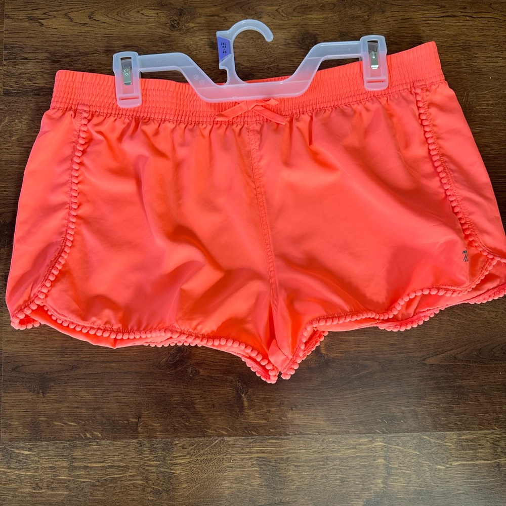 ZeroXposur Women's Bright Orange Athletic Shorts Size 2xl